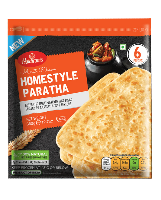 Haldiram Home Style Plain Paratha 360g