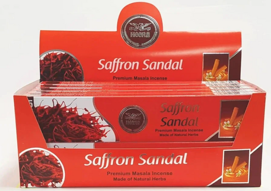 Heera Saffron Sandal Agarbatti (15st)