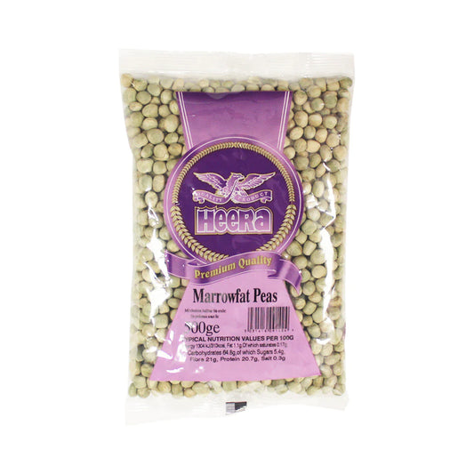 Heera Marrowfat Peas (Whole Green Peas) 500g