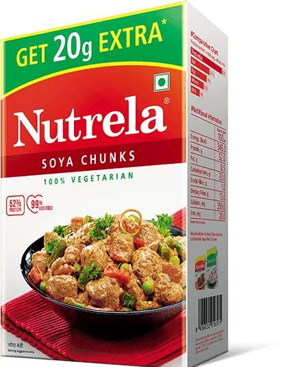 Nutrela Soya Chunks 200g